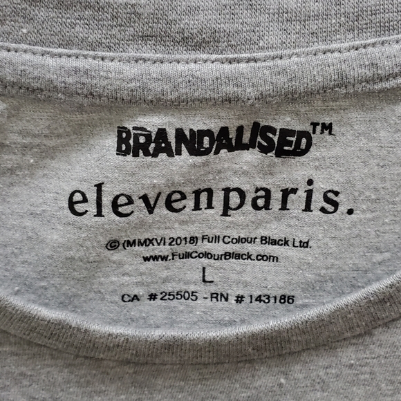 Brandalised Eleven Paris PEACERAT T-Shirt 2018 - Picture 3 of 3